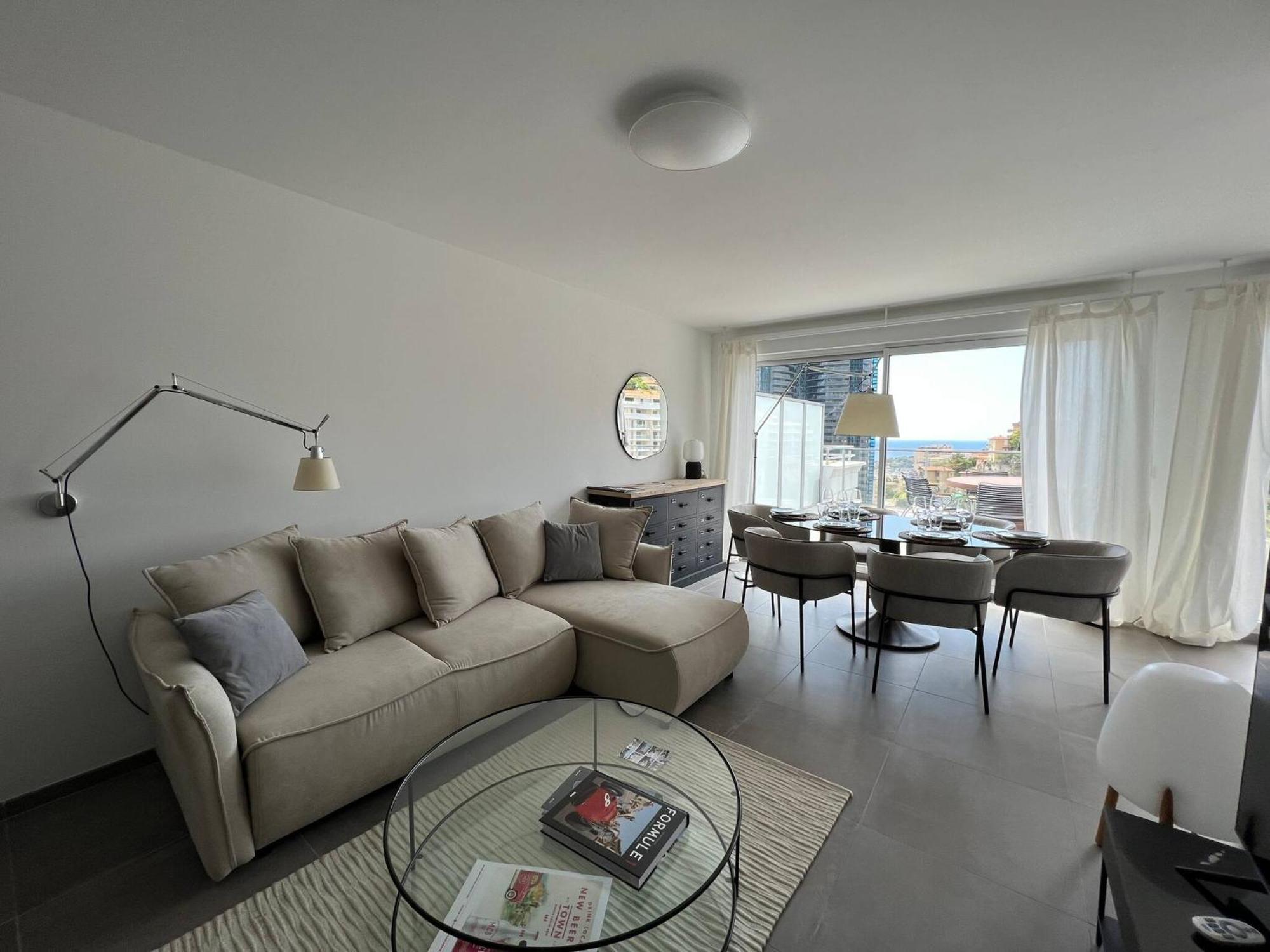 Sun Paradise Seaview&Terrace Parking&Pool Beausoleil Esterno foto