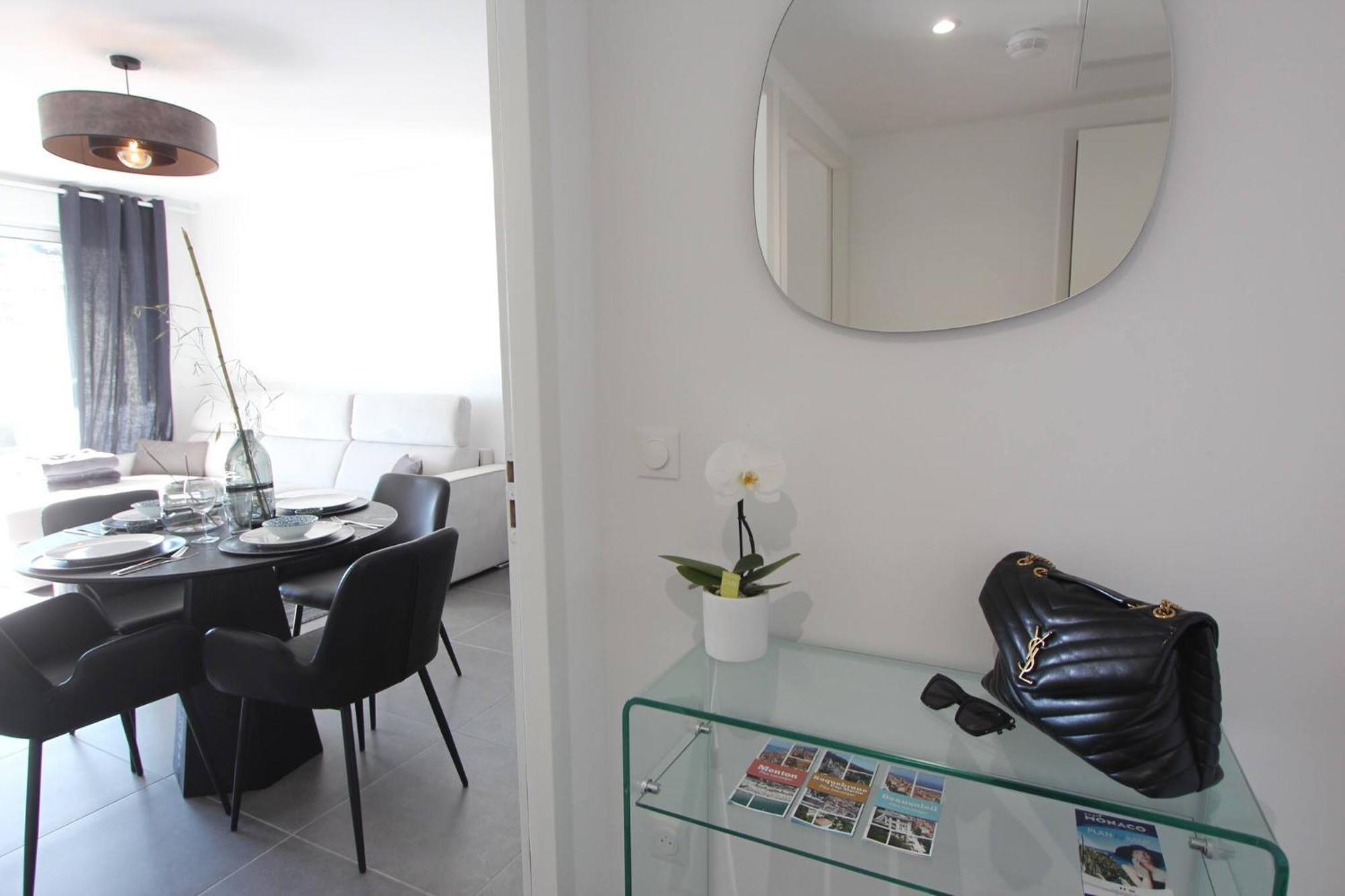 Sun Paradise Seaview&Terrace Parking&Pool Beausoleil Esterno foto