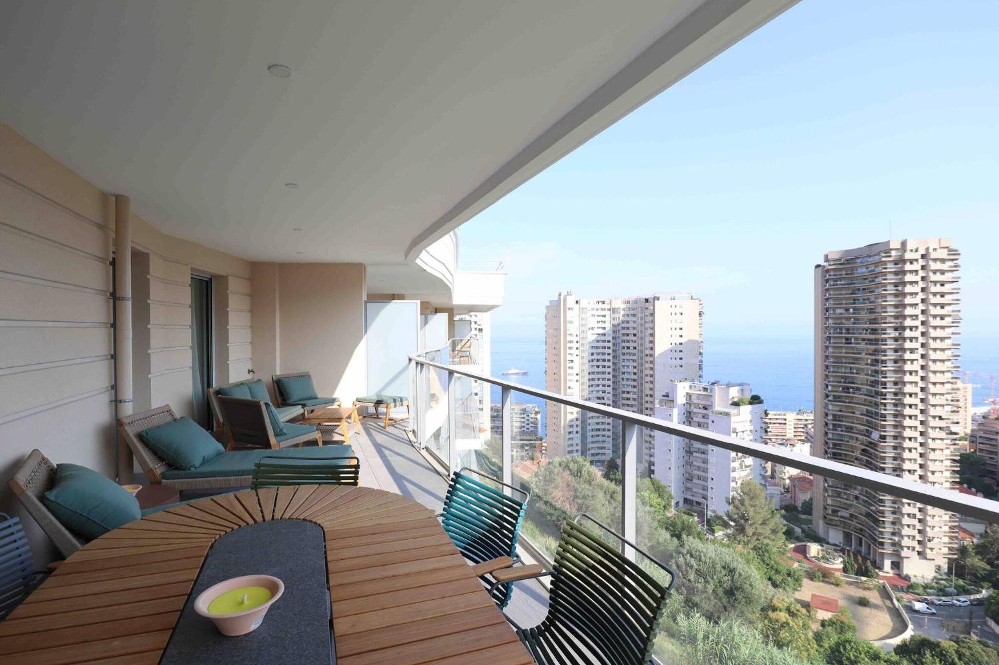 Sun Paradise Seaview&Terrace Parking&Pool Beausoleil Esterno foto