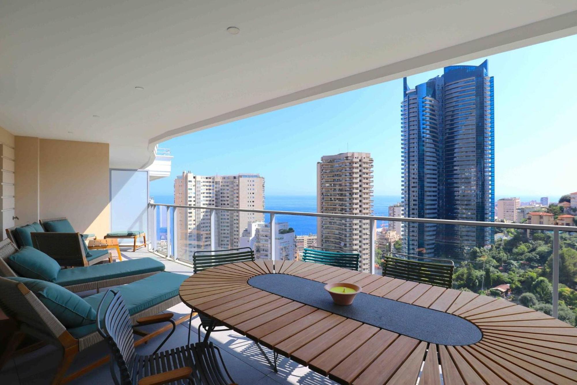 Sun Paradise Seaview&Terrace Parking&Pool Beausoleil Esterno foto